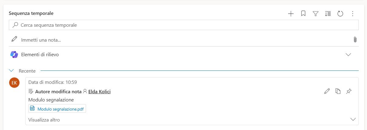 imagine Aggiornamento nota