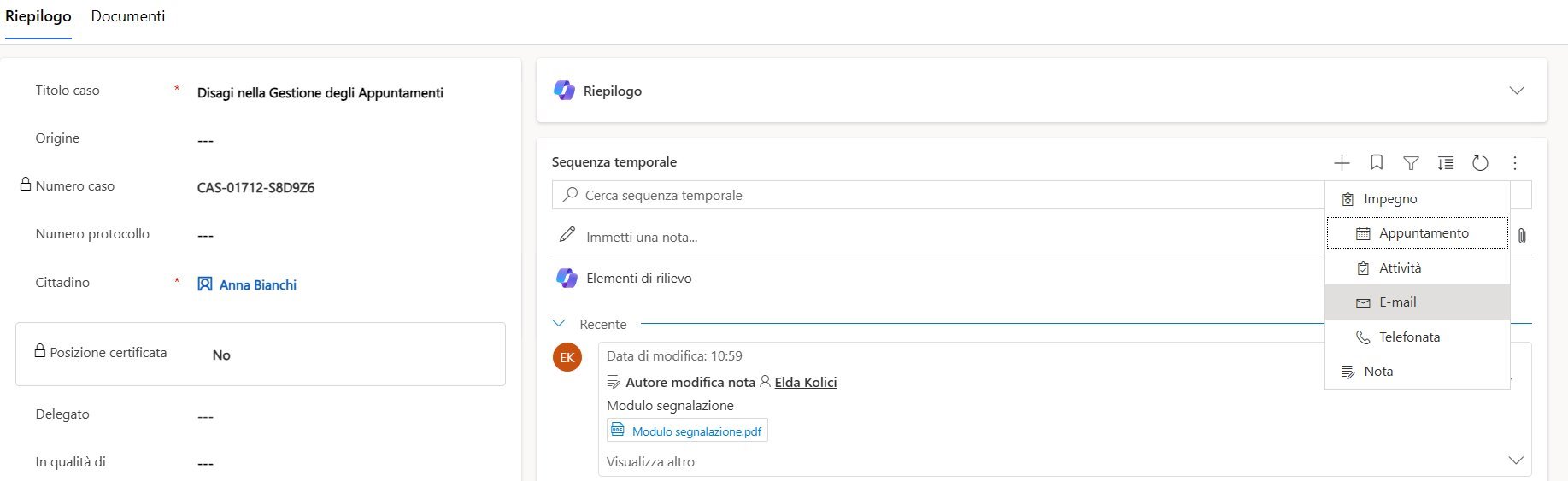 imagine Creazione e-mail